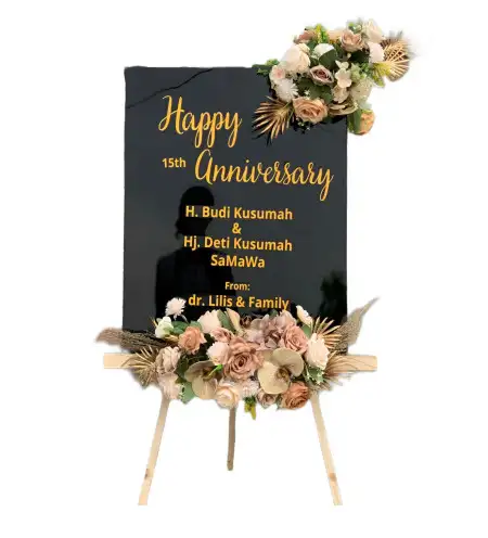 Papan Bunga Akrilik Belat